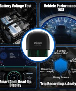 XTOOL Advancer AD20 Pro Wireless OBD2 Scanner Diagnostic Tool Fits for iPhone & Android, Enhanced Car Code Reader 2024, with All System Scan, Oil Reset, Turn Off CEL, Performance Test, Voltage Test 36 718CeTdNxFL
