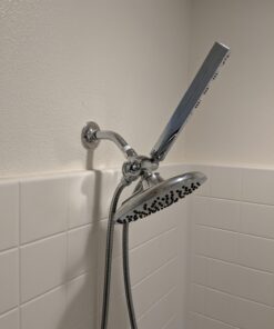 Delta Faucet U4920-PK 3-Way Shower Arm Diverter with Handshower Mount, Chrome,1 23 718Cs1j64TL