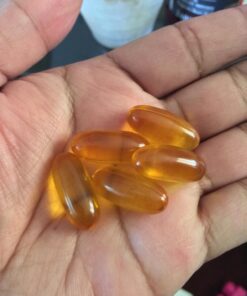 Puritan's Pride Triple Omega 3-6-9 Fish, Flax and Borage, supports healthy joints Yellow 240 Count (Pack of 1) 36 718D6KIqZ2L