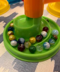 Mega Fun 1/2 Inch Peewee Marbles, Set of 24 Assorted Styles and Colors 13 718DLtOQtmL