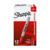 SHARPIE 30002 Fine Point Permanent Marker, Marks On Paper and Plastic, Resist Fading and Water, AP Certified, Red Color, Pack Of 12 Markers Orange 20 718ECVlOliL