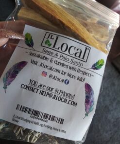 JL Local Smudge Kit Refill - White Sage & Palo Santo for Smudging, Healing, Smoke Cleansing, Meditating & Incense (Sage & Palo Refill) Sage & Palo Refill 20 718EIGKi9zL