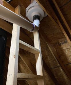 RadonAway 23005-1 GP501 Radon Mitigation Fan, 3" White 23 718ESklT1nL