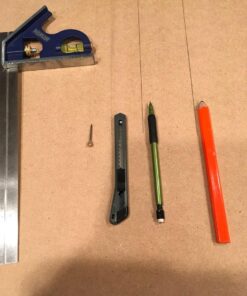 IRWIN Combination Square, Metal-Body, 12", 45-90 Degree Marking, Stainless Steel (1794469) 12-inch Regular Combination Square 24 718FBQCgKWL