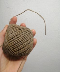 EricX Light 100% Organic Hemp Wick,200 FT Spool,Well Coated with Beeswax,Standard Size(1.0mm) 32 718FoznLOdL