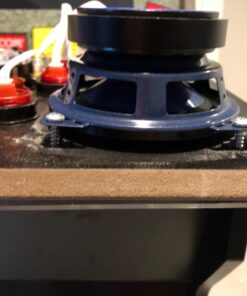 Pyle 4" Car Sound Speaker (Pair) - Upgraded Blue Poly Injection Cone 2-Way 180 Watt Peak w/ Non-fatiguing Butyl Rubber Surround 110 - 20Khz Frequency Response 4 Ohm & 3/4" ASV Voice Coil - PL42BL 37 718H5aJPP7L