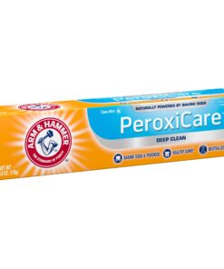 ARM & HAMMER Peroxicare Toothpaste – Clean Mint- Fluoride Toothpaste , 6 Ounce (Pack of 6) 6 Ounce (Pack of 6) 25 718IVc2vGRL