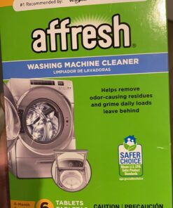 Affresh Washing Machine Cleaner, 6 Month Supply, Cleans Front Load and Top Load Washers, Including HE 31 718IgrXLqDL