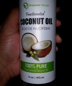 Fractionated Coconut Oil Skin Moisturizer - Cold Pressed MCT, Massage & Essential Oil Carrier, 16 oz Pump 16 Fl Oz (Pack of 1) 30 718JBLFOHjL 1