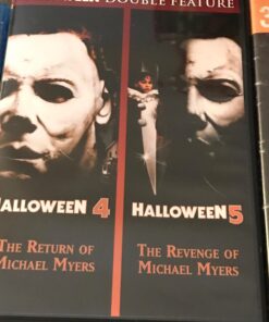Halloween Double Feature: Halloween 4: The Return of Michael Myers / Halloween 5: The Revenge of Michael Myers DVD October 17, 2010 19 718JaRThqyL