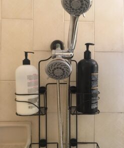 AquaStorm by HotelSpa 30-Setting SpiralFlo 3-Way HIGH PRESSURE Luxury Shower Head/Handheld Showerhead Combo with Water Saving Economy Mode/Chrome Chrome & Gray 29 718JxyttclL