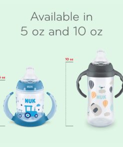 NUK Disney Learner Sippy Cup, Mickey Mouse, 5 Oz 1Pack 1 Pack 29 718KE5TomwL