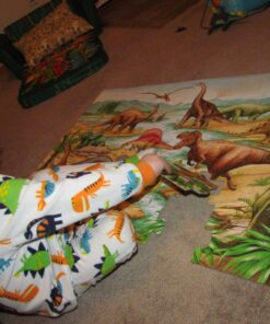 Melissa & Doug Dinosaurs Floor Puzzle (48 pc) 40 718KNfeYd5L 1