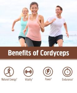 Om Organic Mushroom Superfood Powder, Cordyceps, 100 Servings, Energy and Endurance Support Supplement, 7.05 Ounce (Pack of 1) 7.05 Ounce (Pack of 1) 11 718L1D0QuCL