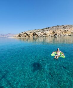 INTEX 58859EP Sit 'N Float Inflatable Lounge: Built-In Cup Holders – Heavy-Duty Handles – 220lb Weight Capacity – 58" x 39" – Colors May Vary 39 718LZlopqUL