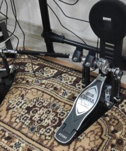 Evans EQ Double Pedal Patch, Black Nylon,EQPB2 14 718Lft04tDL