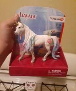 Schleich bayala, Unicorn Toys for Girls and Boys, Rainbow Unicorn Mare, Unicorn Toy Figurine with Gems, Ages 5+ 25 718Lo8SCKeL