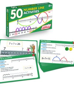 Junior Learning JL325 50# Line Activities, Multi 9 718M0WpNqhL