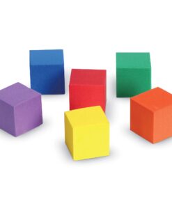 Alternative view of Learning Resources Hands-On Soft Color Cubes, Counting Blocks for Kids, Set of 102, Assorted Colors, Ages 3+