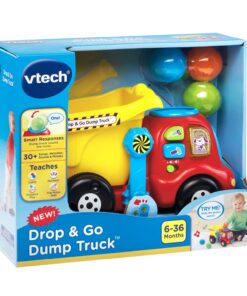VTech Drop and Go Dump Truck, Yellow Standard Packaging 26 718NTyREU2L
