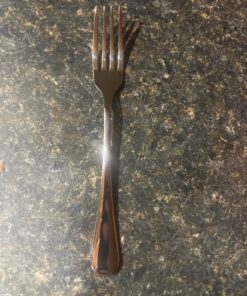 HIWARE 24-Piece Forks Silverware Set, Food-Grade Stainless Steel Dinner Forks Set, Dishwasher Safe, 8 Inches 25 718Ne4QCoRL