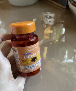 Puritan's Pride Lutein 20 mg with Zeaxanthin Softgels, Supports Eye Health, 120 Count 30 718NkfclNL