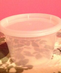 Deli Food Storage Containers with Lids, 16 Ounce (48 Count) 48 Pack 25 718Oe64K L 1