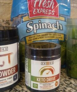 Zhou MCT Powder With Prebiotic Acacia Fiber | Zero Net Carbs | Keto Friendly Fat & Fiber Source | Easy To Digest | 45 Servings, 14.5 oz 31 718OeT5 bJL