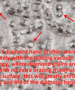 DAMO 3/8 inch Demi Bullnose Half Bullnose Roundover Coarse Diamond Hand Profiler Router Bit Profile Wheel with 5/8-11 Thread for Granite Concrete Marble Countertop Edge 12 718OvY7AhcL 1