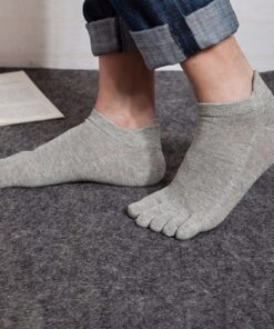 Meaiguo Toe Socks No Show Running Five Finger Socks for Men Women 4 Pairs Multicoloured 38 718PW23alDL