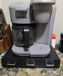 Amazon Basics Coffee Pod Storage Drawer for K-Cup Pods, 36 Pod Capacity, Black 24 718Q7WS12EL