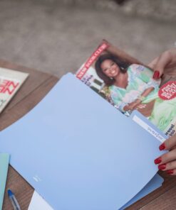 Mr. Pen- Pastel Poly File Folders, 1/3 Cut Tab, 6 Pack, Letter Size, Colored Letter Office Supplies File Folders Pastel Colors 6 per Pack 37 718QbH82bbL