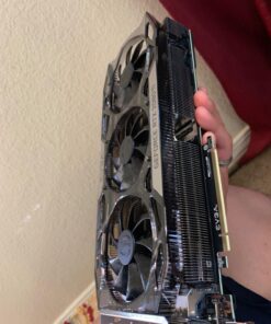 EVGA 11G-P4-2487-KR GeForce RTX 2080 Ti Ftw3 Ultra, Overclocked, 2.75 Slot Extreme Cool Triple + iCX2, 65C Gaming, RGB, Metal Backplate, 11GB GDDR6 Graphics Card 41 718R11eps3L