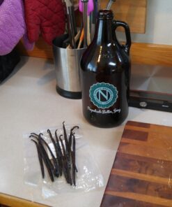 Slofoodgroup Gourmet Vanilla Beans -10 Count Grade A Vanilla from Uganda - Bourbon Vanilla for Cooking, Baking and Homemade Vanilla Extract 10 Count (Pack of 1) 18 718R84z8hPL