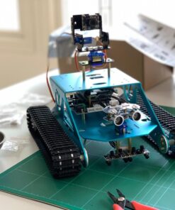 Yahboom Raspberry Pi Robot Tank Chassis AI 2DOF Camera Starter Kit Python Programmable Electronic Science Project DIY G1 Tank STEM Smart Car Robotic Kit for Kids Teens G1 Tank Without Pi 47 718R9sqVoNL