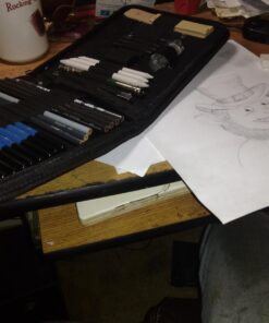 Premium Quality Sketch to Shade Art Supplies 37 Pcs Art Set | Includes Exclusive Drawing Tutorials Ready as Birthday Gifts, Holiday Gifts, Artist Gifts, Celebrations with Art Gifts for a Scetch Lover 37-Piece 35 718RILoXsFL