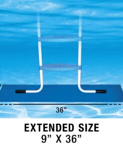 Poolmaster 32185 Swimming Pad/Pool Liner Protective Ladder Mat, 9 x 36 inch, Blue Extended 11 718S95MjS8L