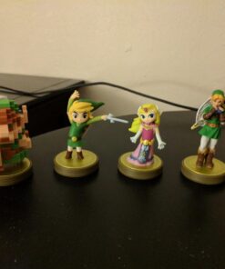 Nintendo Toon Link/Zelda : The Wind Waker amiibo 2-Pack - Nintendo Wii U 6 718SQRcWKeL