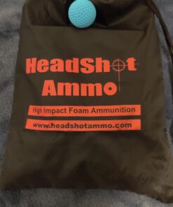 HeadShot Ammo Foam Balls for Toy Gun Refill Pack of Bullets Compatible with Nerf Rival Guns 110 Sky Blue 18 718SysUFYYL