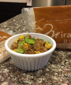 Miracle Noodle Miracle Rice - Konjac Rice, Keto Rice, Plant-Based, Gluten-Free, Soy Free, Low Carb Rice, Low-Calorie Rice, Grain Free, Perfect for Stir-Fry, Rice Pilaf, & Rice Pudding - 8 Oz, 6-Pack 30 718Tqg20GsL