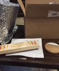 Godiva Chocolatier Happy Birthday Cake Chocolate Truffle Flight, Great for any gift, Birthday Gift, Easter Gifts, Easter Baskets, Easter Chocolate, 6 pc. 6 Count (Pack of 1) 28 718TyLteJiL