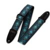 Levy's Leathers M8HT-04 2" Jacquard Weave Hootenanny Style Guitar Strap 52 718UO2ZHcuL