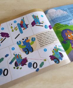 Thames & Kosmos Kids First Robot Engineer Kit and Storybook Robot Engineer (with plastic storage bin) 61 718USVqZExL