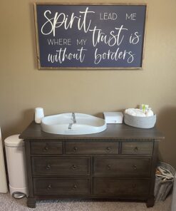 Evolur Cheyenne and Santa Fe Double Dresser, Antique Brown, 54x33x20.3 Inch (Pack of 1) 54x33x20.3 Inch (Pack of 1) English 24 718UVkv38L