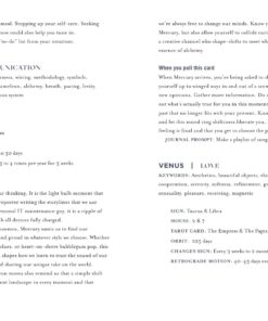 The Numinous Astro Deck: A 45-Card Astrology Deck (Modern Tarot Library) Cards 24 718UeY5aaZL