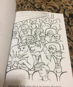 Unicorns Are Jerks: A Funny Adult Coloring Book Exposing the Cold, Hard, Sparkly Truth (Hilarious Unicorn Christmas Gift or Stocking Stuffer for Adult Women) Paperback, Picture Book 16 718UukEqrBL