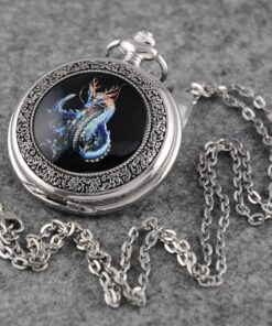 VIGOROSO Pocket Watches for Men Cool Watch Dragon Gifts for Men/Women/Boys/Girls Year of Dragon Boy Gift Ideas 25 718V2lehVdL