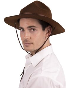 Kangaroo Adult Canadian Mountie Hat, Park Ranger Hat or Drill Sergeant Brown Hat 15 718V7Q2OJqL