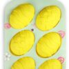 Handstand Kitchen Spring Fling Silicone Easter Egg Shaped Silicone Cupcake Mold Egg Cupcake Mold