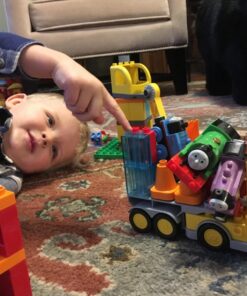 LEGO DUPLO Big Construction Site 10813 Building Set with Toy Dump Truck, Toy Crane and Toy Bulldozer for a Complete Toddler Construction Toy Set (67 Pieces) 27 718VJ2tnTnL